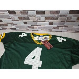NWT 90s Champion Brett Favre #4 Green Bay Packers Jersey XL 48 On Field VTG